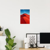Poster Dune de sable du désert (Bureau à domicile)
