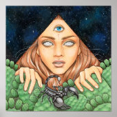 Poster d'une excursion dans le désert (Devant)