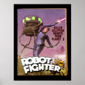 Poster d'une fausse housse de capot de Robot Fight (Devant)