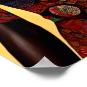Poster d'une femme africaine (Coin)