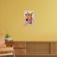 Poster d'une femme asiatique
