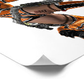 Poster d'une femme guerrière (Coin)