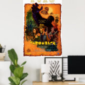 Poster d'une feuille de film "Throwback" (Bureau à domicile)