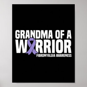 Poster D'Une Fibromyalgie Guerrière