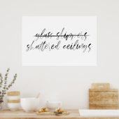 Poster d'une infirmière ou d'un bureau en aquarell (Cuisine)