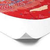 Poster d'une mariée chinoise Matryoshka (Coin)