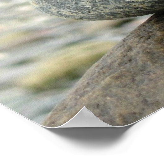 Poster d'une pile de rochers (Coin)
