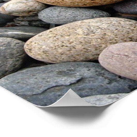 Poster d'une plage de rochers (Coin)