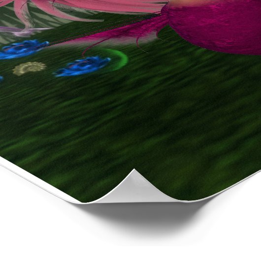 Poster d'une sirène en mer (Coin)