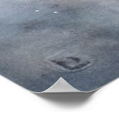 Poster d'une sirène étoilée remplie par Molly Harr (Coin)