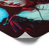 Poster d'une soeur Déplaisante Cyberpunk (Coin)