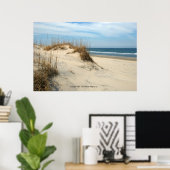 Poster Dunes (Bureau à domicile)