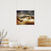 Poster Dunes de la mer du Nord (Cuisine)