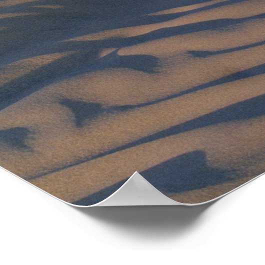 Poster Dunes de sable à Mesquite Flats (Coin)