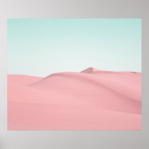 Poster Dunes de sable dans le sud de la Californie.