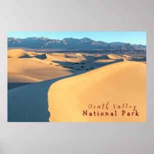 Poster Dunes de sable de la vallée de la Mort