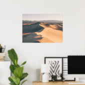 Poster Dunes de sable de Mesquite dans la vallée de la Mo (Bureau à domicile)