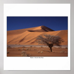 Poster Dunes de sable de Sossussvlei