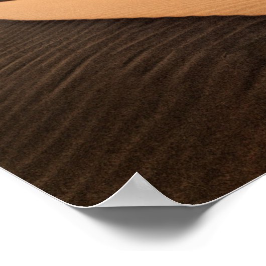 Poster Dunes de sable doré, Death Valley, CA (Coin)