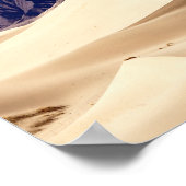 Poster Dunes de sable près du monastère de Samye - Tibet (Coin)