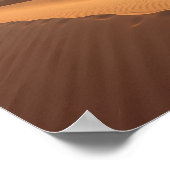 Poster Dunes de silence du désert (Coin)
