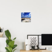 Poster Dunes des banques extérieures (Bureau à domicile)