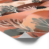 Poster Dunes du désert Abstrait de Bohême - Paysage rêvé (Coin)