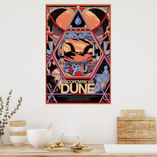 Poster Dunes Jodorowskys (Cuisine)