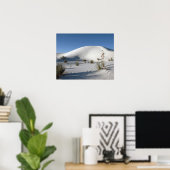 Poster Dunes transversales et Yucca à feuilles de savon (Bureau à domicile)