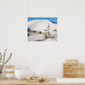 Poster Dunes transversales et Yucca Soaptree (Cuisine)