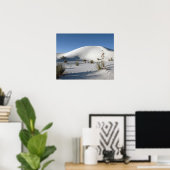 Poster Dunes transverses et soaptree Yucca (Bureau à domicile)