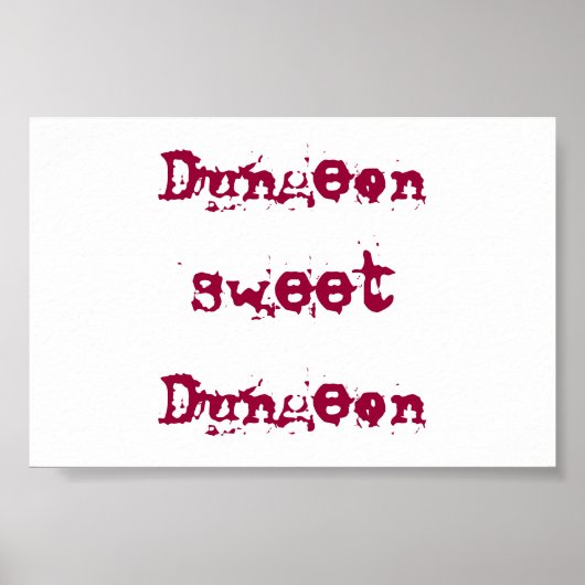 Poster Dungeon, Sweet, Dungeon (Devant)