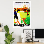 Poster Dunkerque (Bureau à domicile)