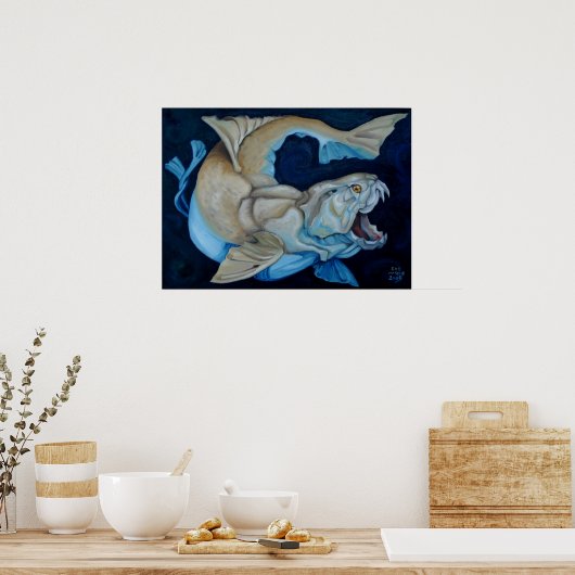 Poster Dunkleosteus (Cuisine)