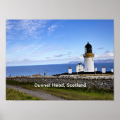 Poster Dunnet Head, Écosse, (Devant)