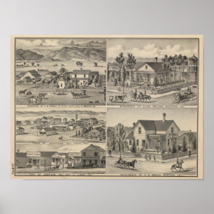 Poster Dunnigan, Hivers, ferme de Madison