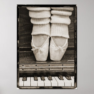 Poster Duo de ballet de piano petit