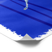 Poster Duo de Kohaku dans l'étang bleu profond (Coin)