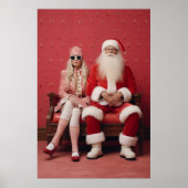 Poster Duo de Noël fantasque : Père Noël et Mme Claus (Devant)