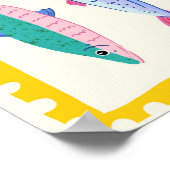 Poster Duo de sardines (Coin)