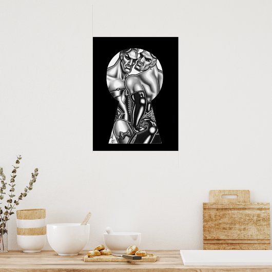 Poster Duo/trou de clé (Cuisine)