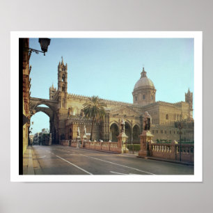 Poster Duomo d'EL, fondé par Walter, archevêque de