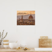Poster Duomo di Firenze Florence Italie Design (Cuisine)