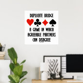 Poster Dupliquer Un Jeu Qui Convient Aux Partenaires (Bureau à domicile)