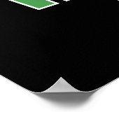 Poster Dur coeur Avocado Funny (Coin)
