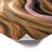 Poster Dur Pastel Dessin Cocker Spaniel (Coin)