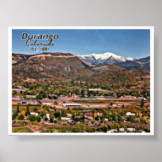 POSTER DURANGO COLORADO (Devant)