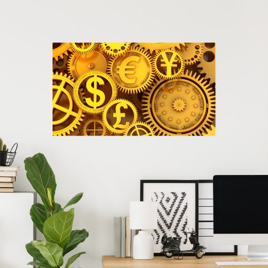 Poster Durée (Bureau à domicile)