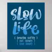 Poster Durée de vie lente 2 (Devant)