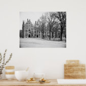 Poster Durfee Hall and Chapel (Université de Yale) (Cuisine)